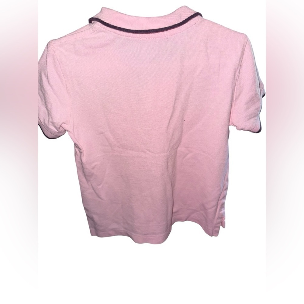 Ralph Lauren Kids Pink Polo with Embroidered Crest. Size 3T - Picture 3 of 6